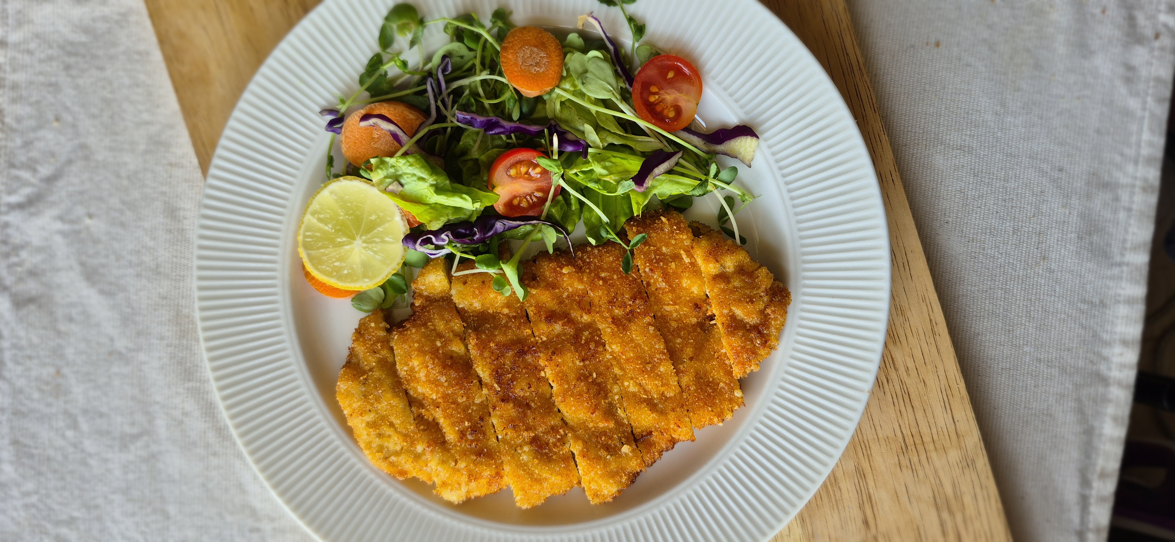 Crispy Chicken Schnitzel